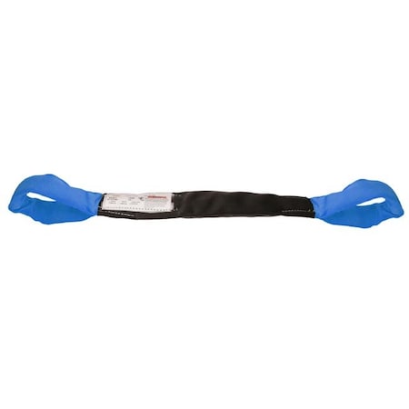 Polyester Round Eye & Eye Lifting Sling - 10' (Blue)